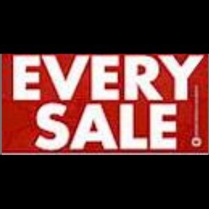 Every sale